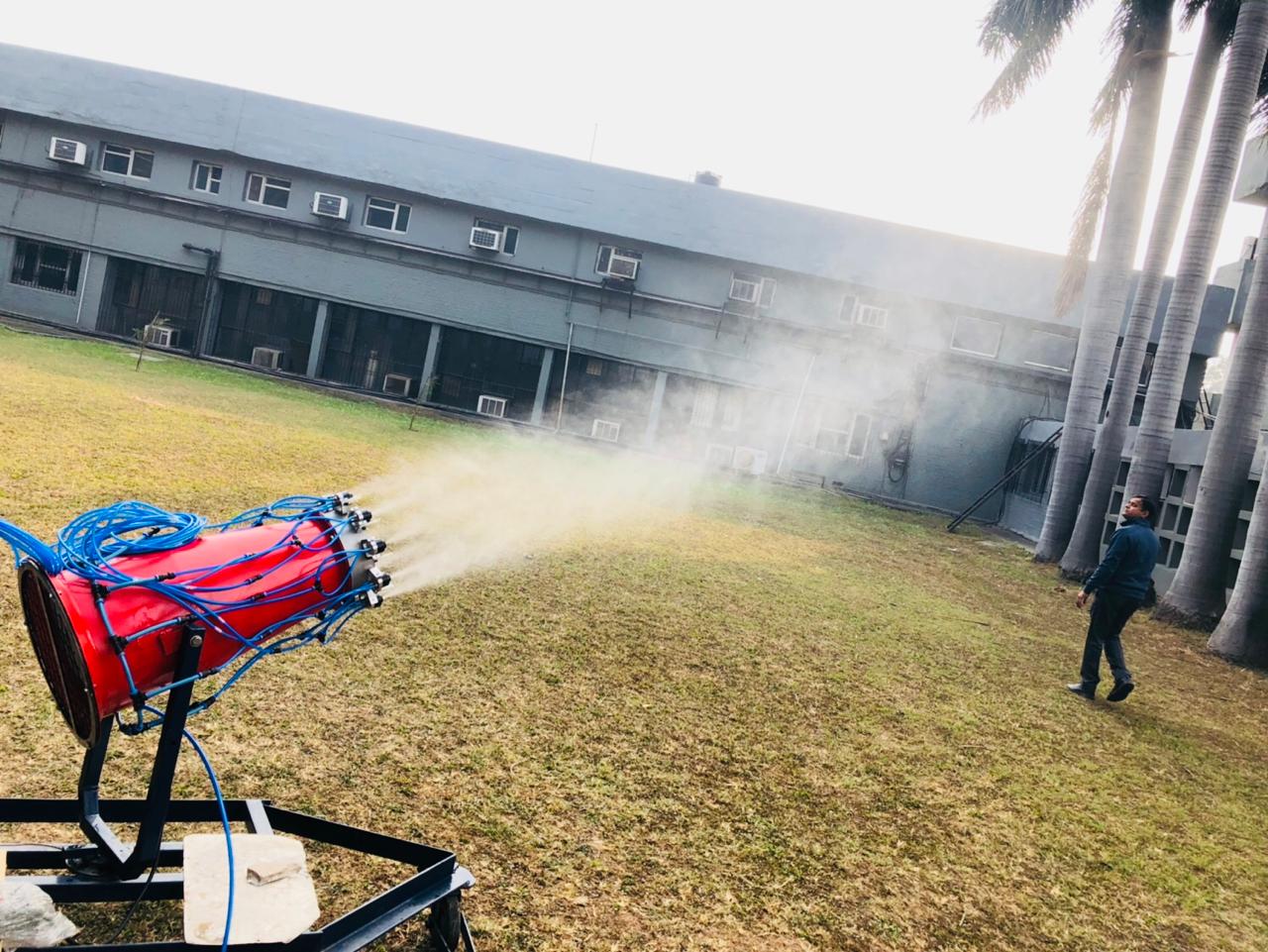 Dust Mitigation and Environment Protection Device